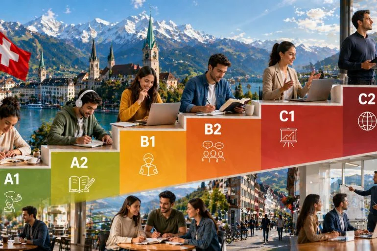 Niveles de alemán del A1 al C2: Guía real para trabajar mejor en Suiza